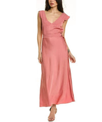 Ted Baker - V neck Bias Cut Midi Dress
