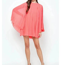 Strut & Bolt - Destiny Pleated Cape Mini Dress