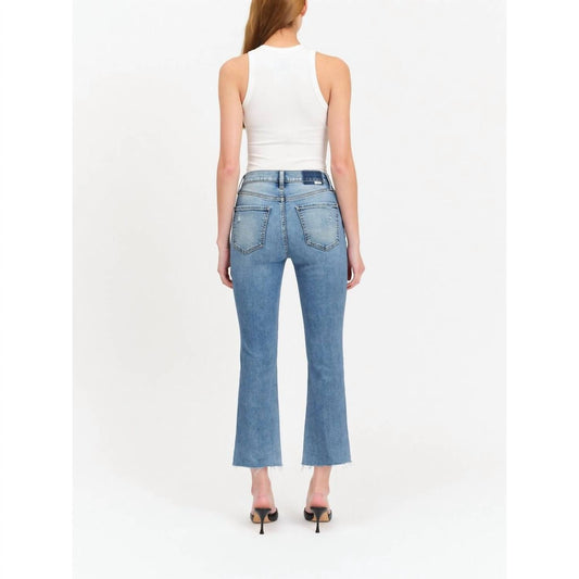 Daze - Shy Girl Cropped Flare Jeans