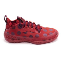 adidas Men's Harden Vol. 5 Futurenatural Basketball Shoes in team power red - men's shoe - detail view