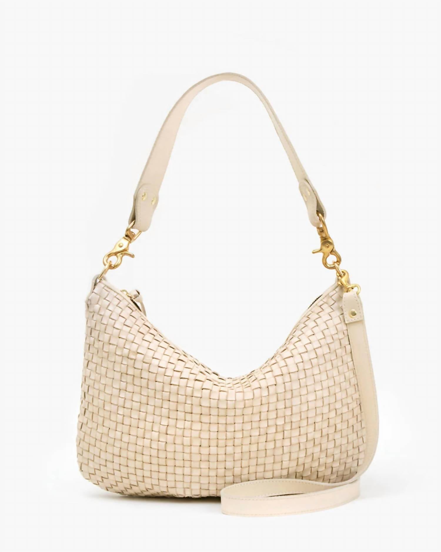 Clare V. - Women's Moyen Messenger Woven Checker