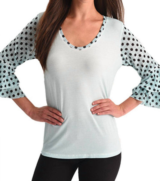 Polkadot Sleeve Top