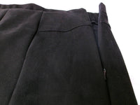 Charlie Paige Women's Suede Pants in black - women's pants - alternate view