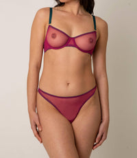 EILISH CLEAN TULLE THONG