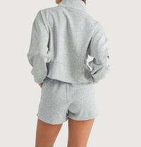 Ynique - Fallon Sweatshirt And Shorts Set