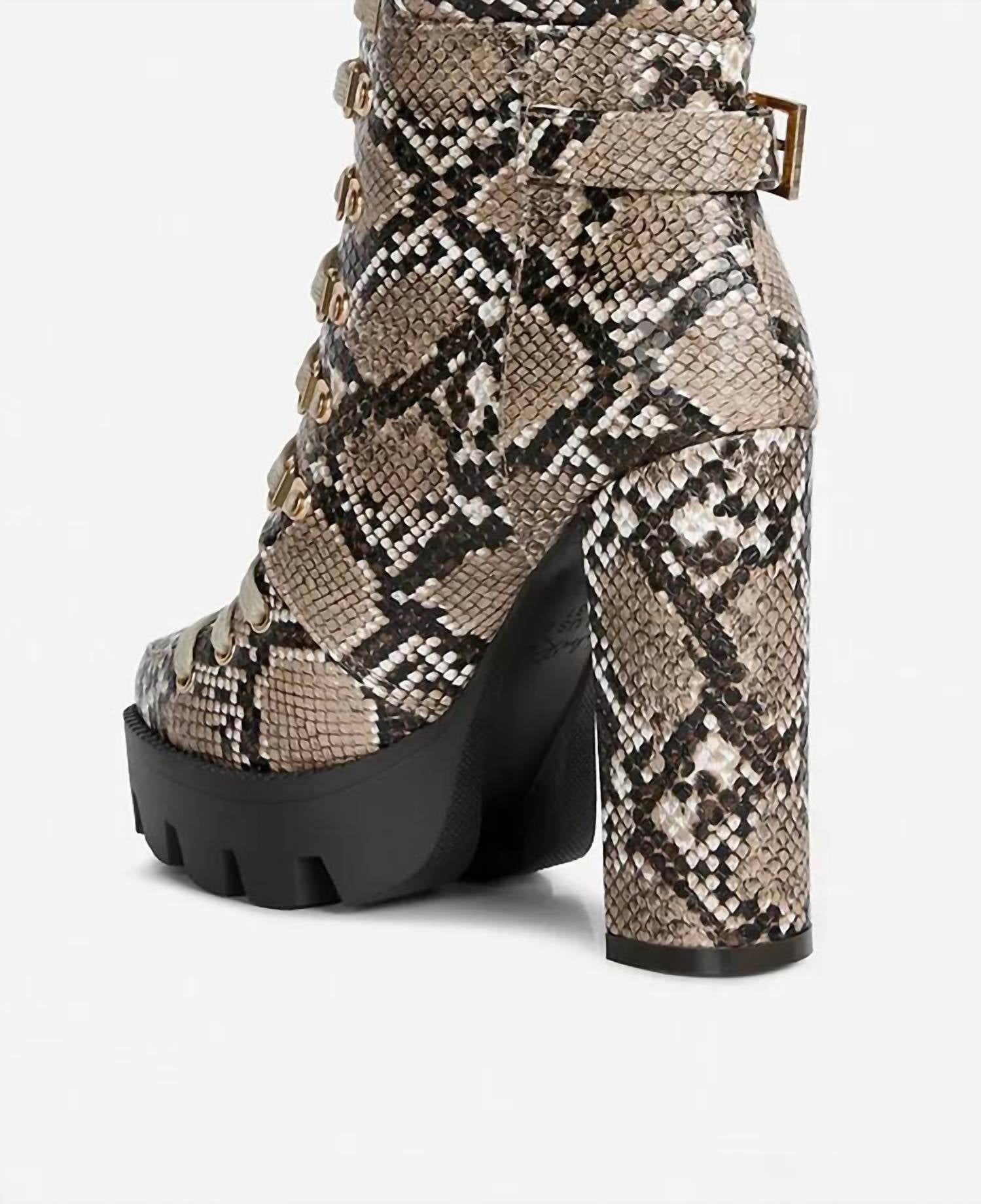 London Rag - Women's Spruce Motorcyle Heeled Boot