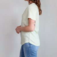 Michael Stars - Hayden Raw Edge Pocket Tee