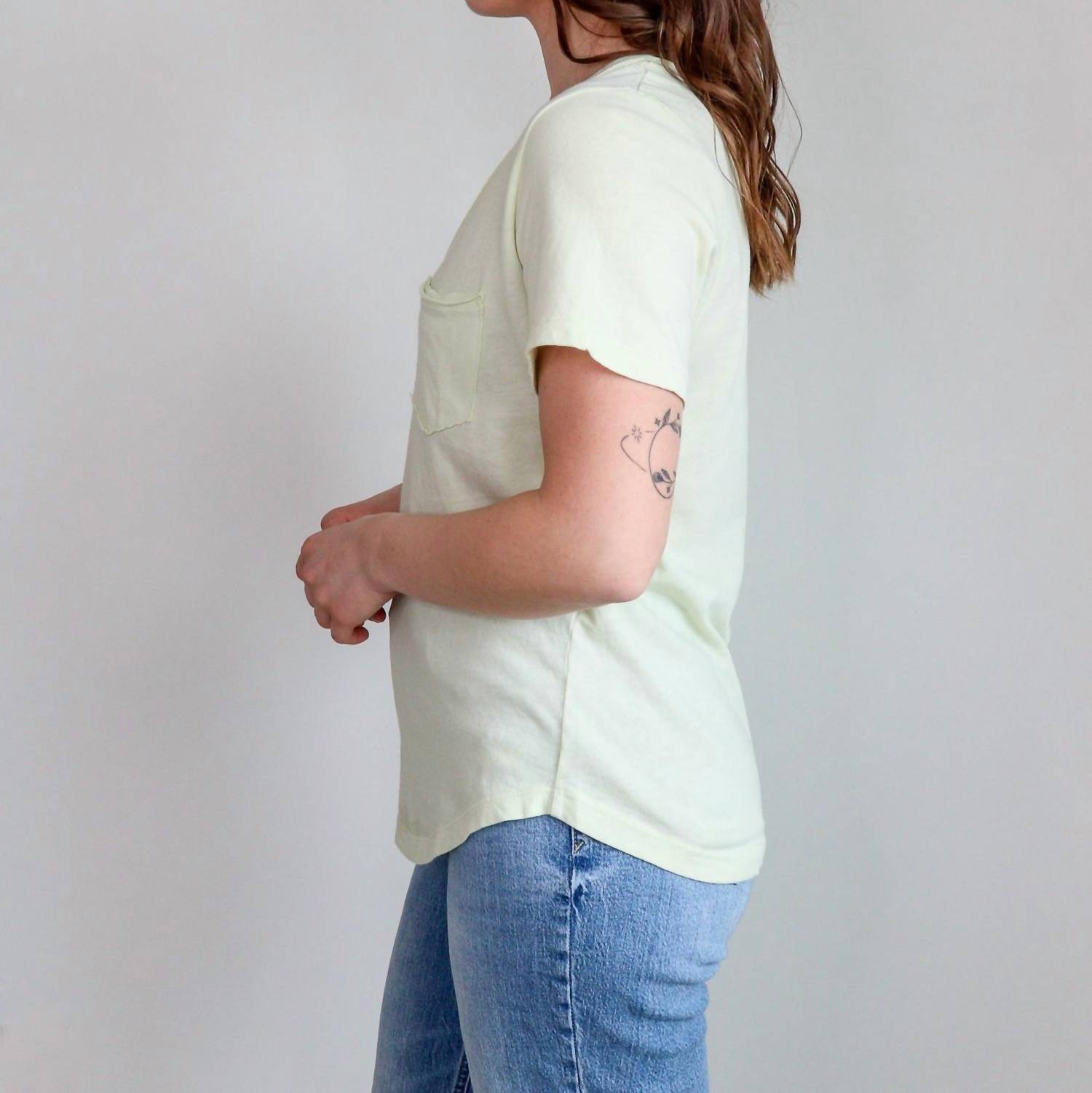 Michael Stars - Hayden Raw Edge Pocket Tee