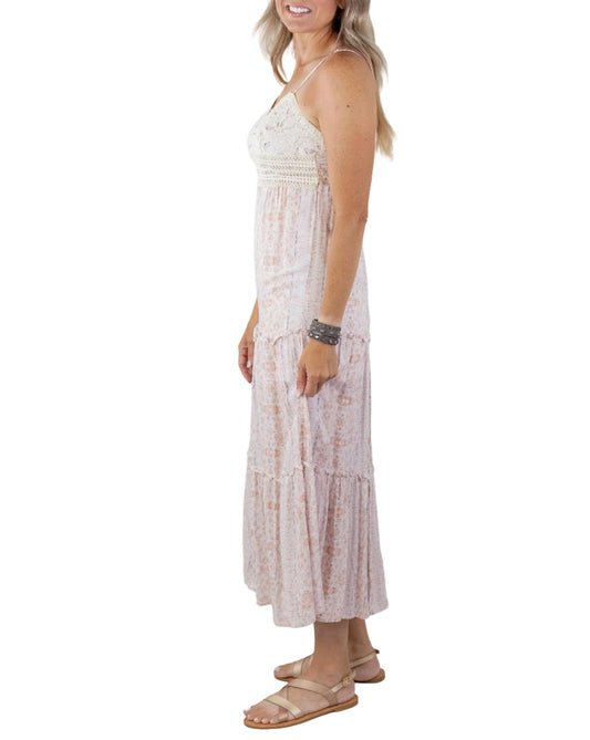 Timing - Sienna Crochet Maxi Dress