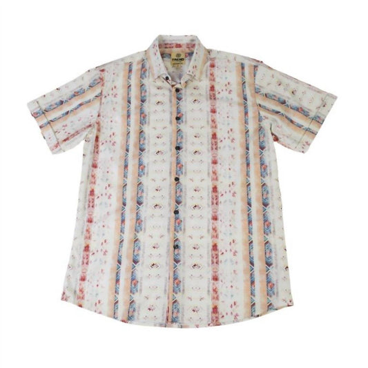 Trend Shop - Men's Southwest Print Short Sleeve Shirt