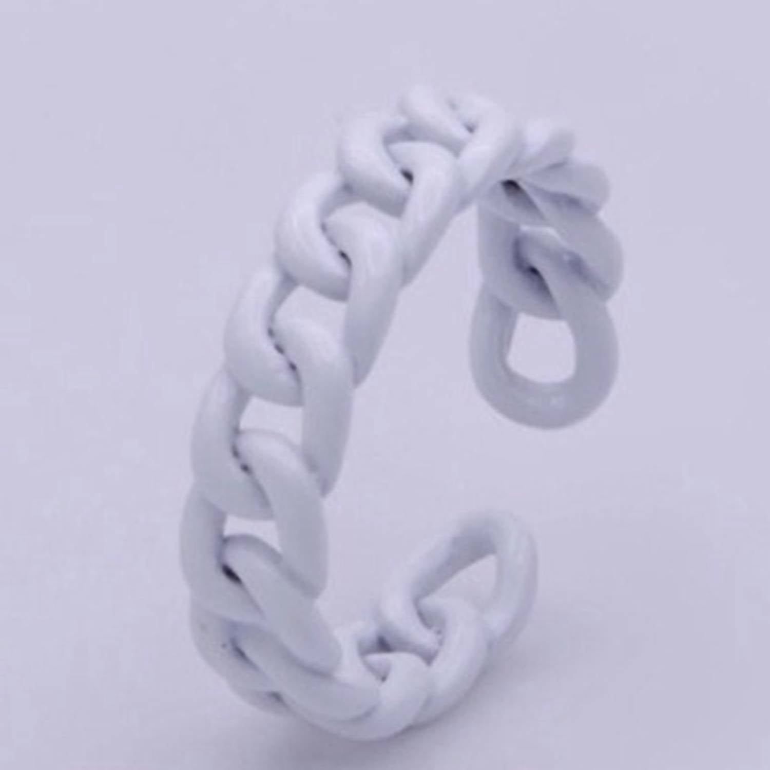 Aim Eternal - Women's Enamel Curb Chain Ring