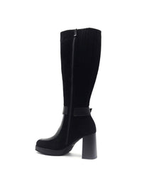NeroGiardini Women's Arold Tall Boot in black - women's shoe - view 4