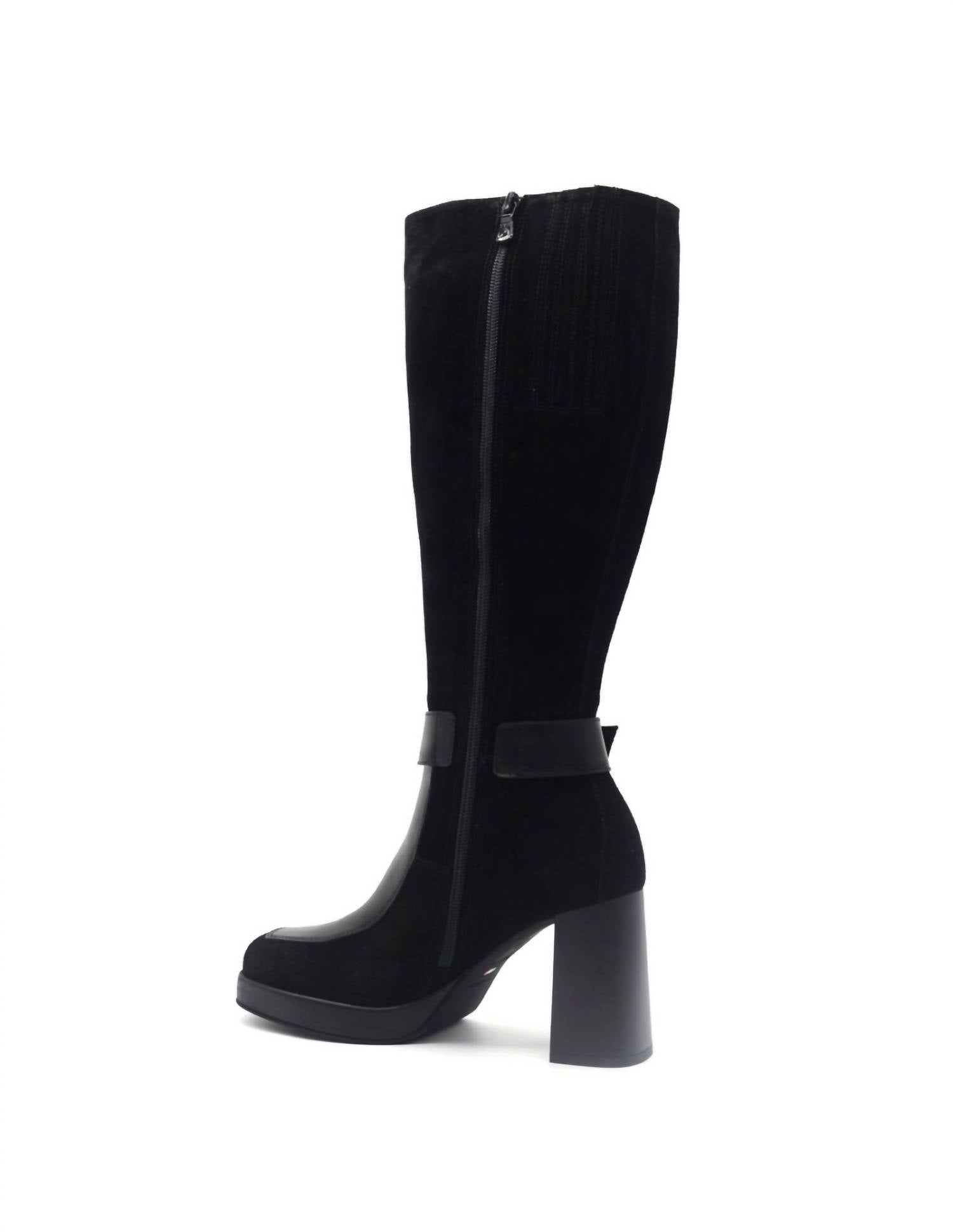 NeroGiardini Women's Arold Tall Boot in black - women's shoe - view 4