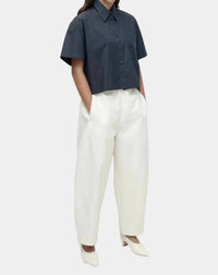 Mijeong Park - Short Sleeve Cotton Shirt