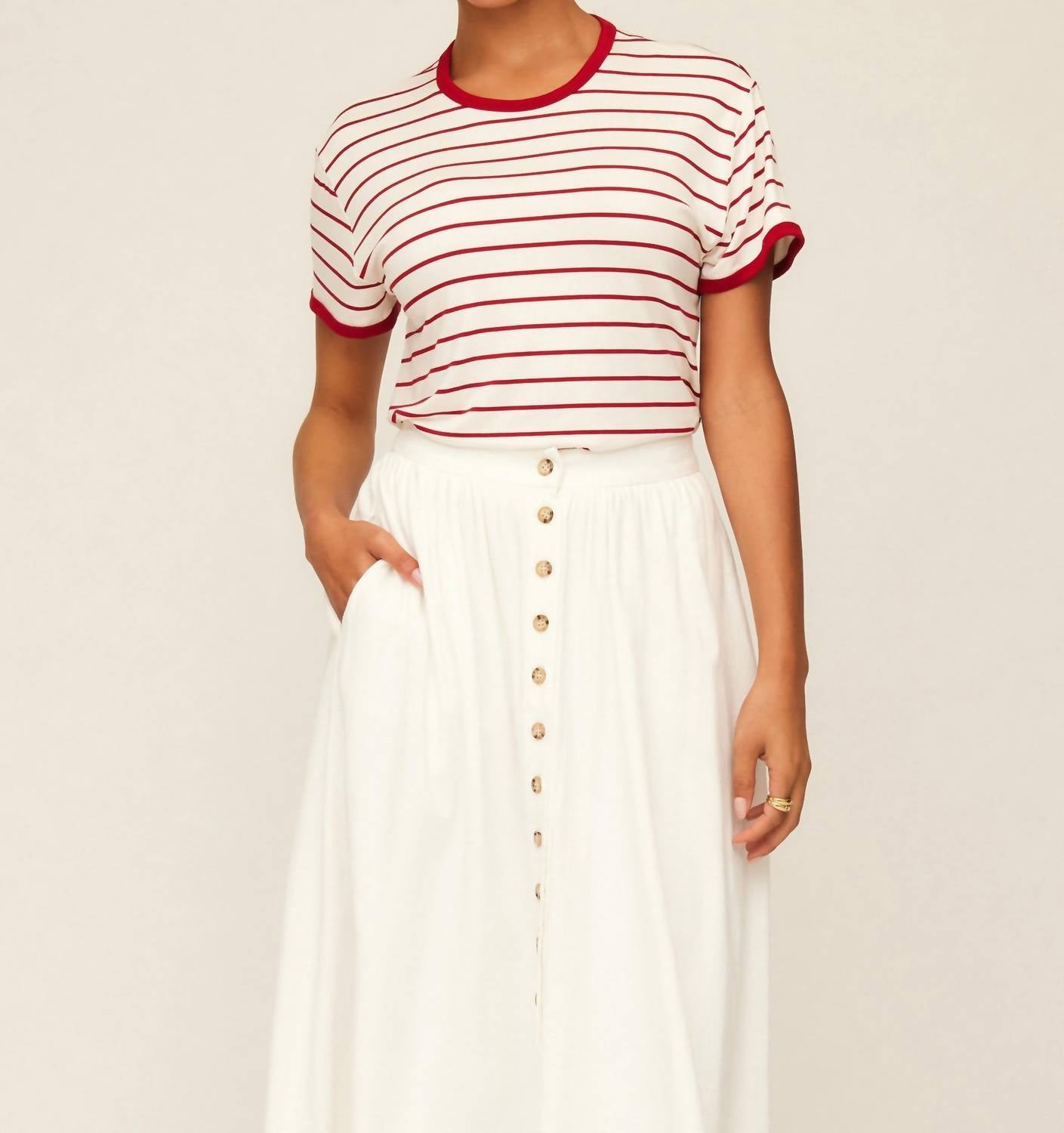 Fifteen Twenty - Courtney Contrast Top