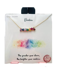 Southern Seoul - Women's Rainbow Necklace