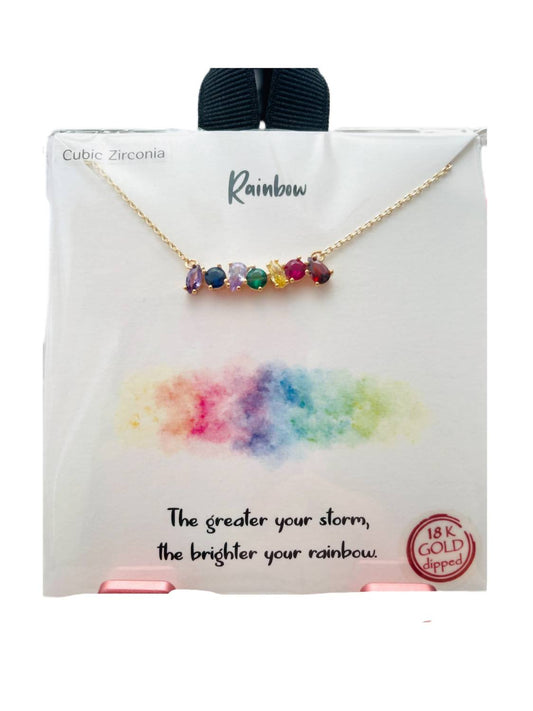 Southern Seoul - Women's Rainbow Necklace