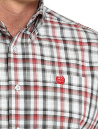 Cinch - Men's Long Sleeve Plaid Shirt