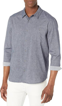 Paige - Raymond Long Sleeve Denim Button Down Shirt