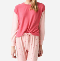 Z Supply - Women's Color Block Long Sleeve Top