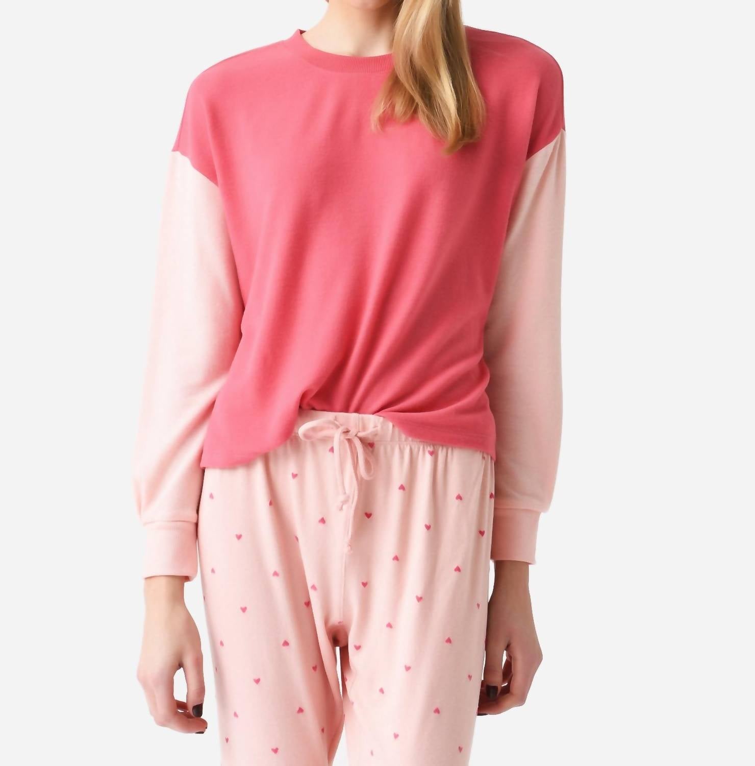 Z Supply - Women's Color Block Long Sleeve Top