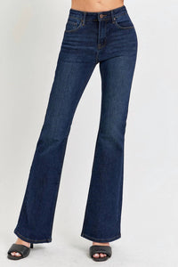 Risen - High-rise Flare Basic Jeans