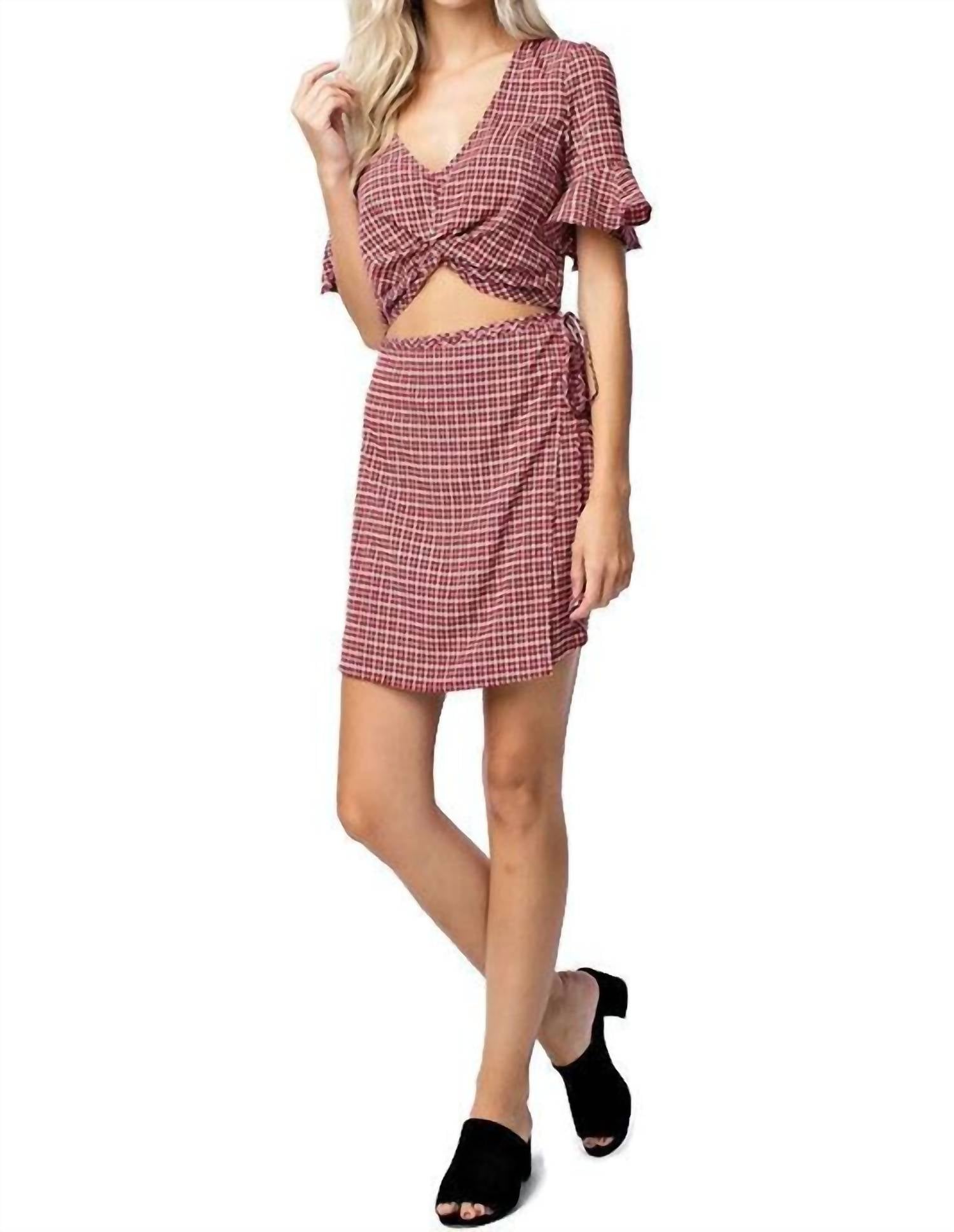 Honey Punch - Picture Perfect Mini Dress