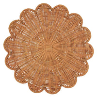 Saro Lifestyle - Rattan Charger Placemats - Set Of 4