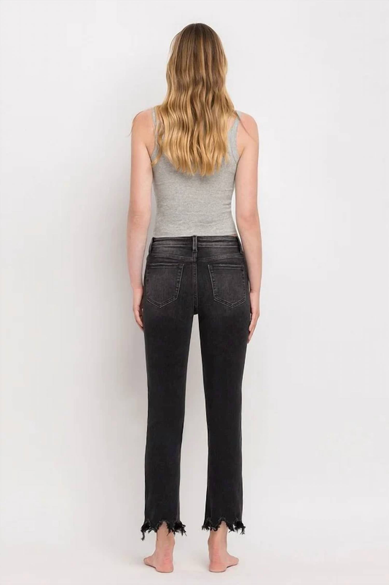 Vervet By Flying Monkey - In A Bottle High Rise Straight Jeans