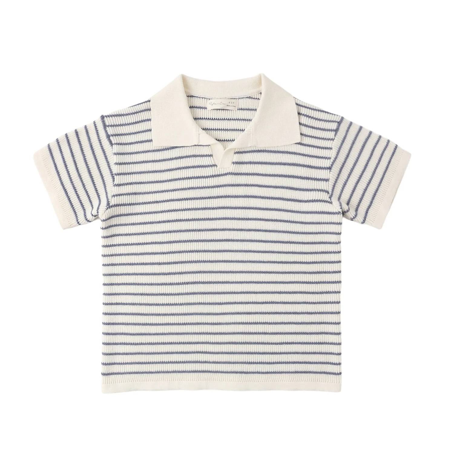 Rylee + Cru - Boy's Chandler Knit Polo Shirt
