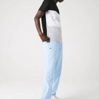 Lacoste - 3d Lettered Color Block Crew Tee