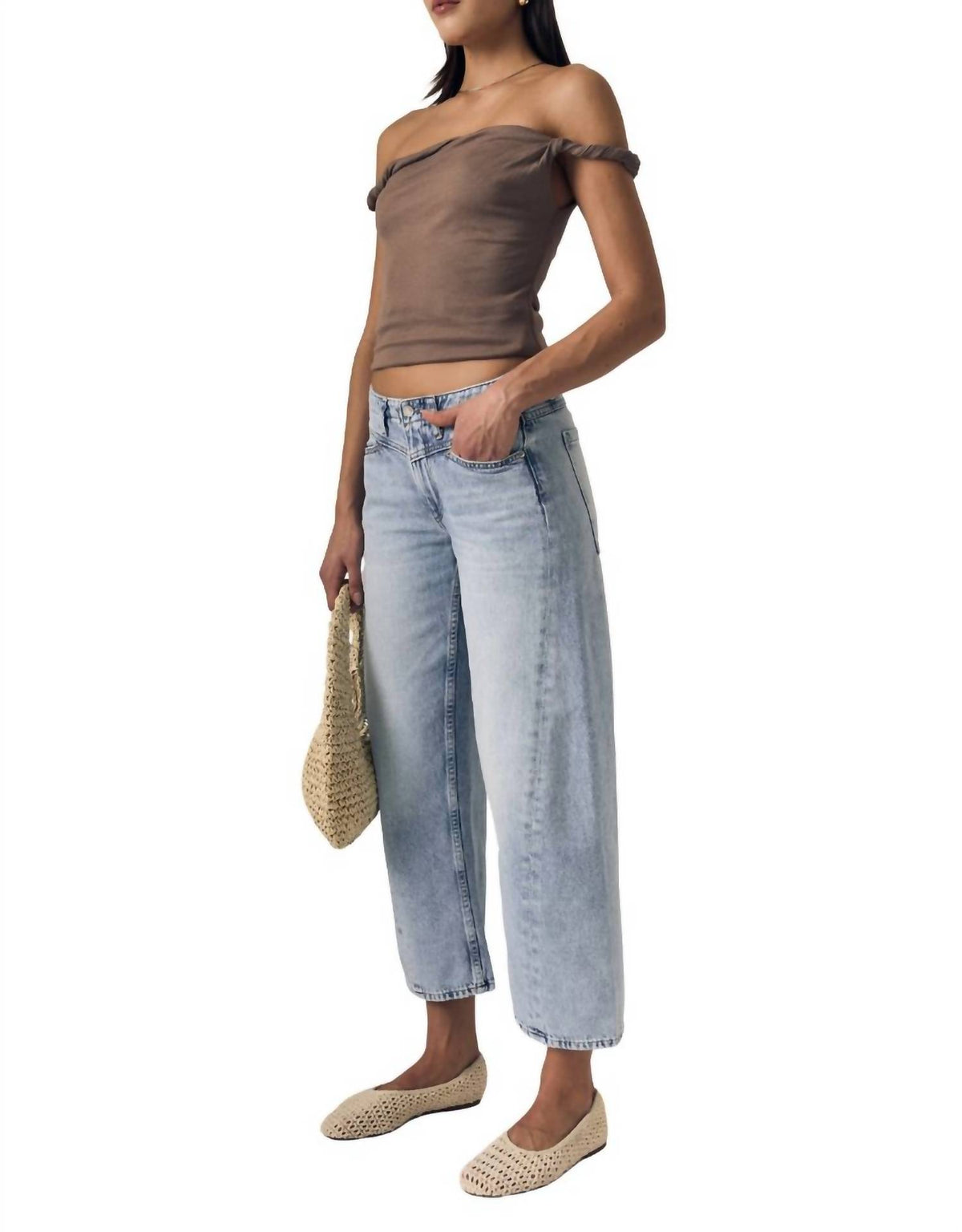 Le Jean - Selena Crop Mid Rise Jean