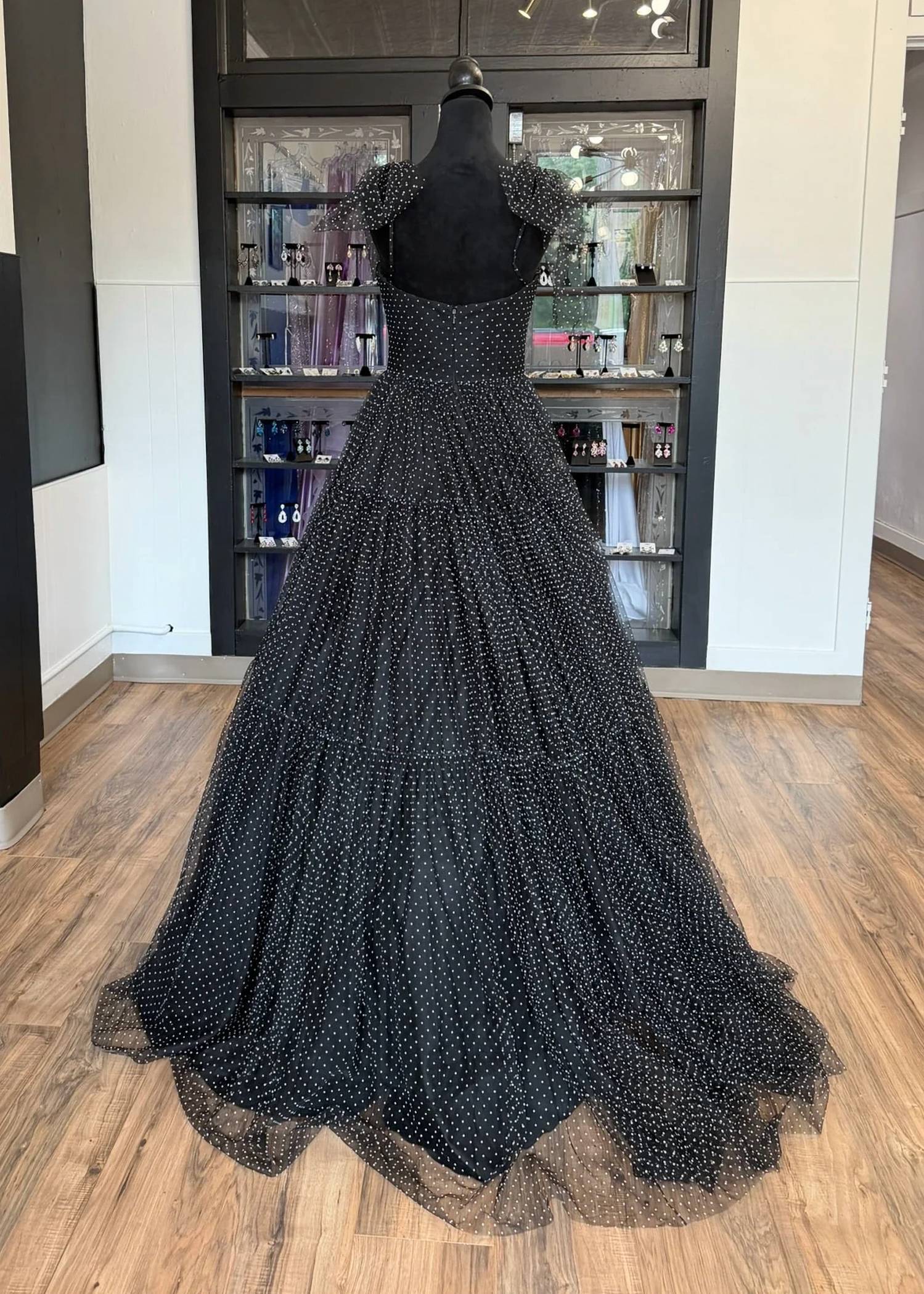 Sherri Hill - Women's Swiss Dot Dress