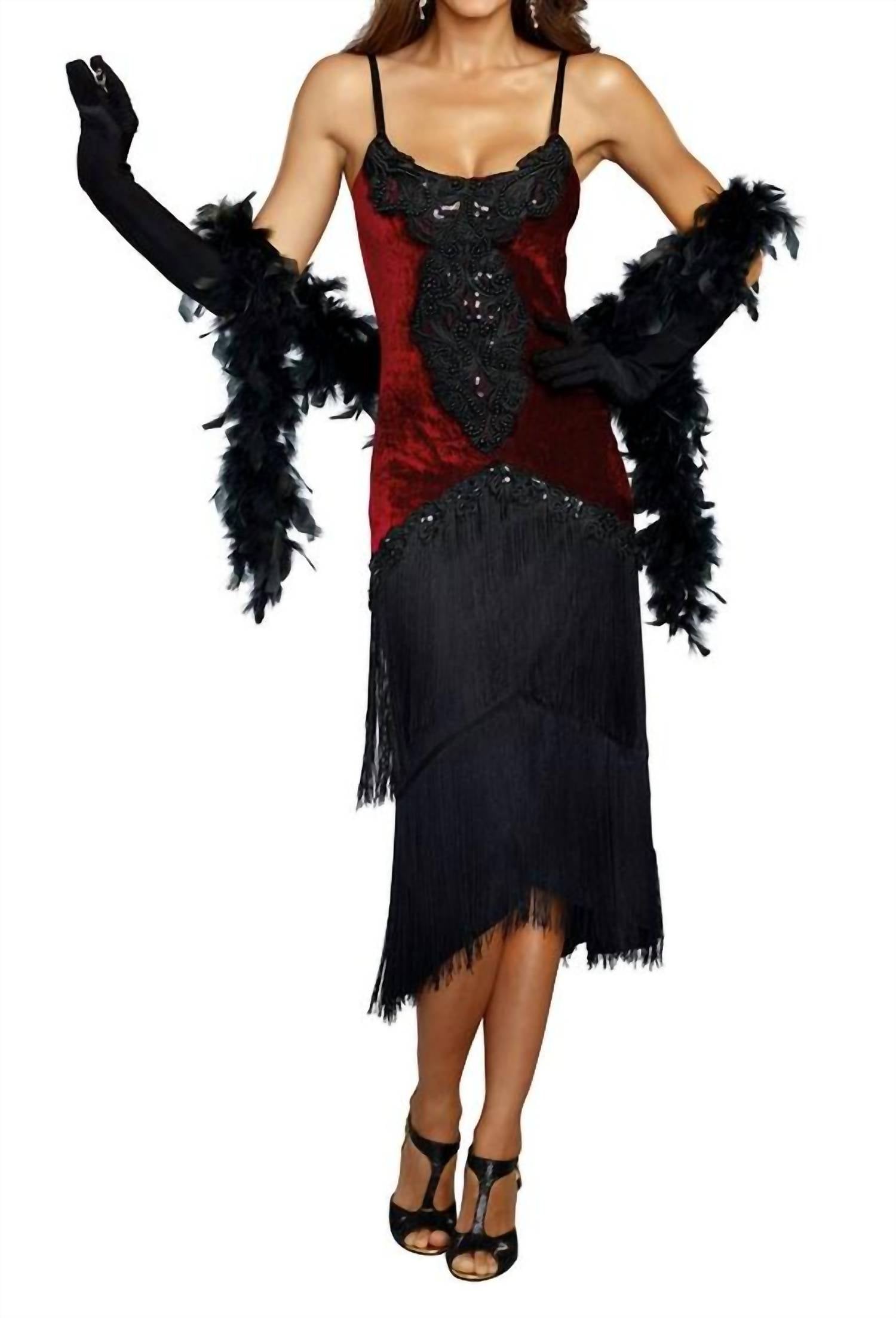Incharacter Costumes - WOMEN'S MILLION DOLLAR BABY FLAPPER COSTUME