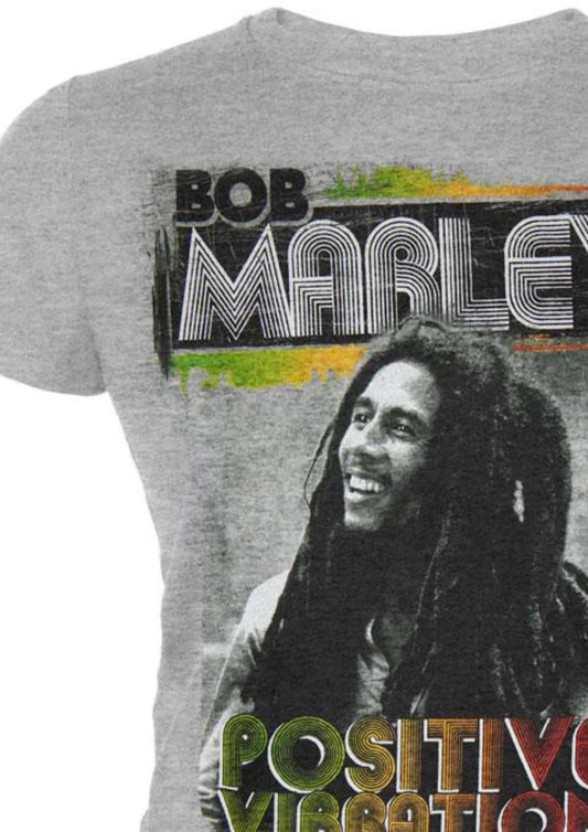 Bob Marley - Teen's Positive Vibration T-shirt