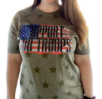She Shed - Support Our Troops Tee