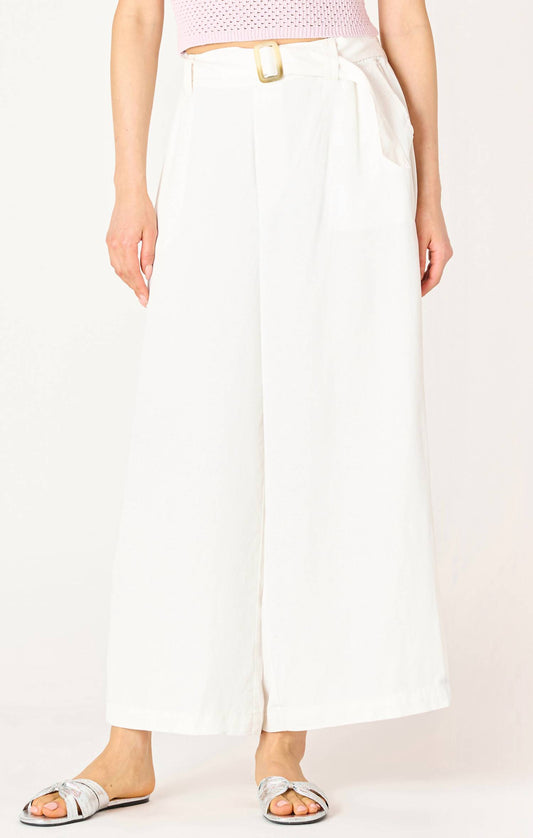 Dex - Belted Wide Leg Trouser