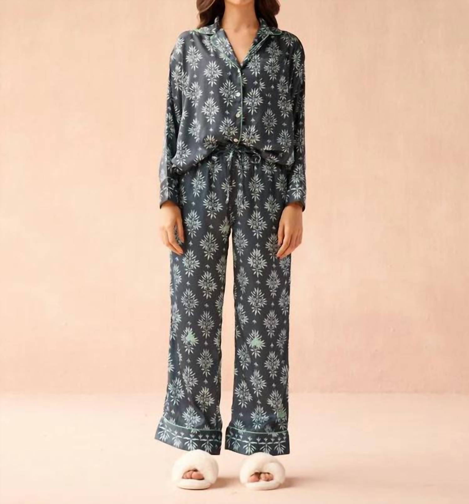 Omika - Long Sleeve Pj Pant Set