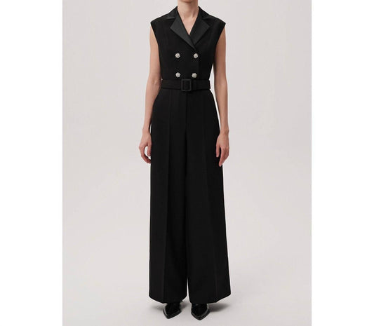 Exquise - Onyx Sleeveless Jumpsuit