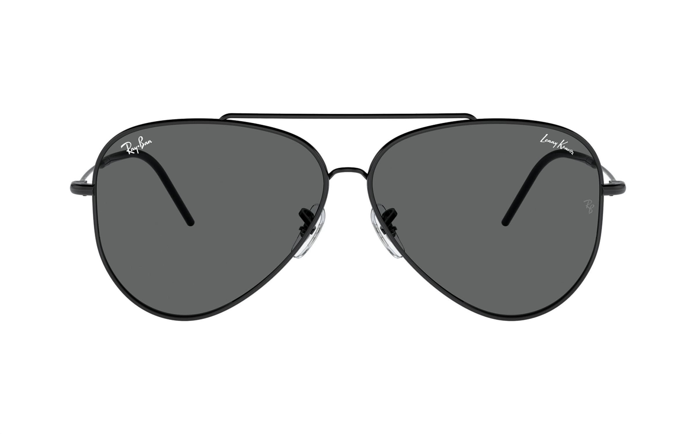 Ray Ban - Full Rim Aviator Reverse Lenny Kravitz Non Polarized Sunglasses 0101s - 002
