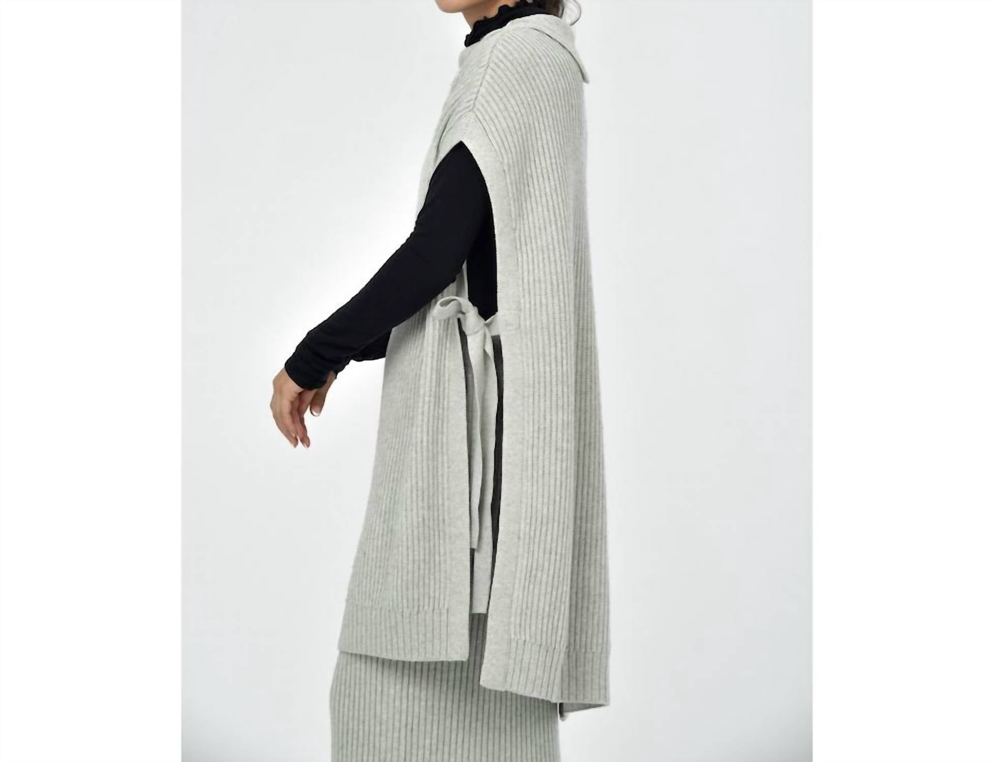 Paper Label - Ophelia Turtle Neck Poncho Sweater