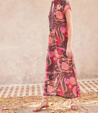 Bella Tu - Lana Cap Sleeve Caftan Dress