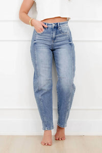 Risen - Midtown Muse Barrel Jeans