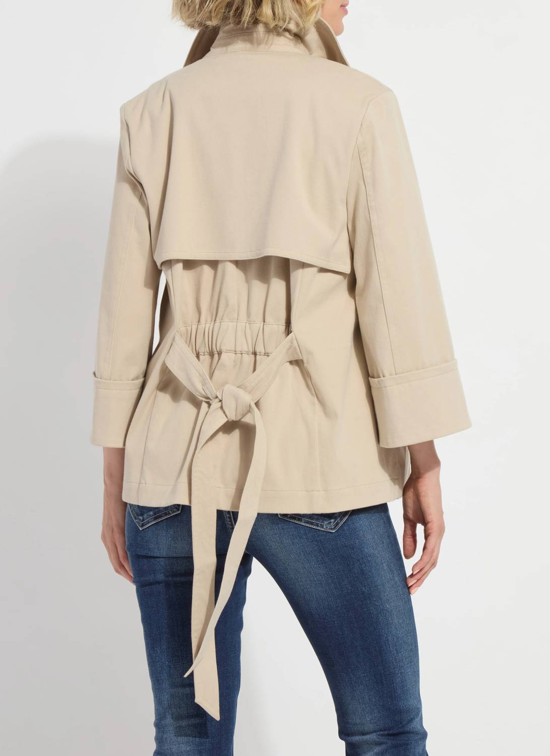 Lysse - Dakota Cotton Cropped Trench Coat