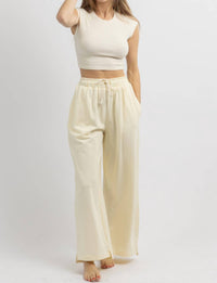 Papermoon - Cora Wide-leg Lounge Pant