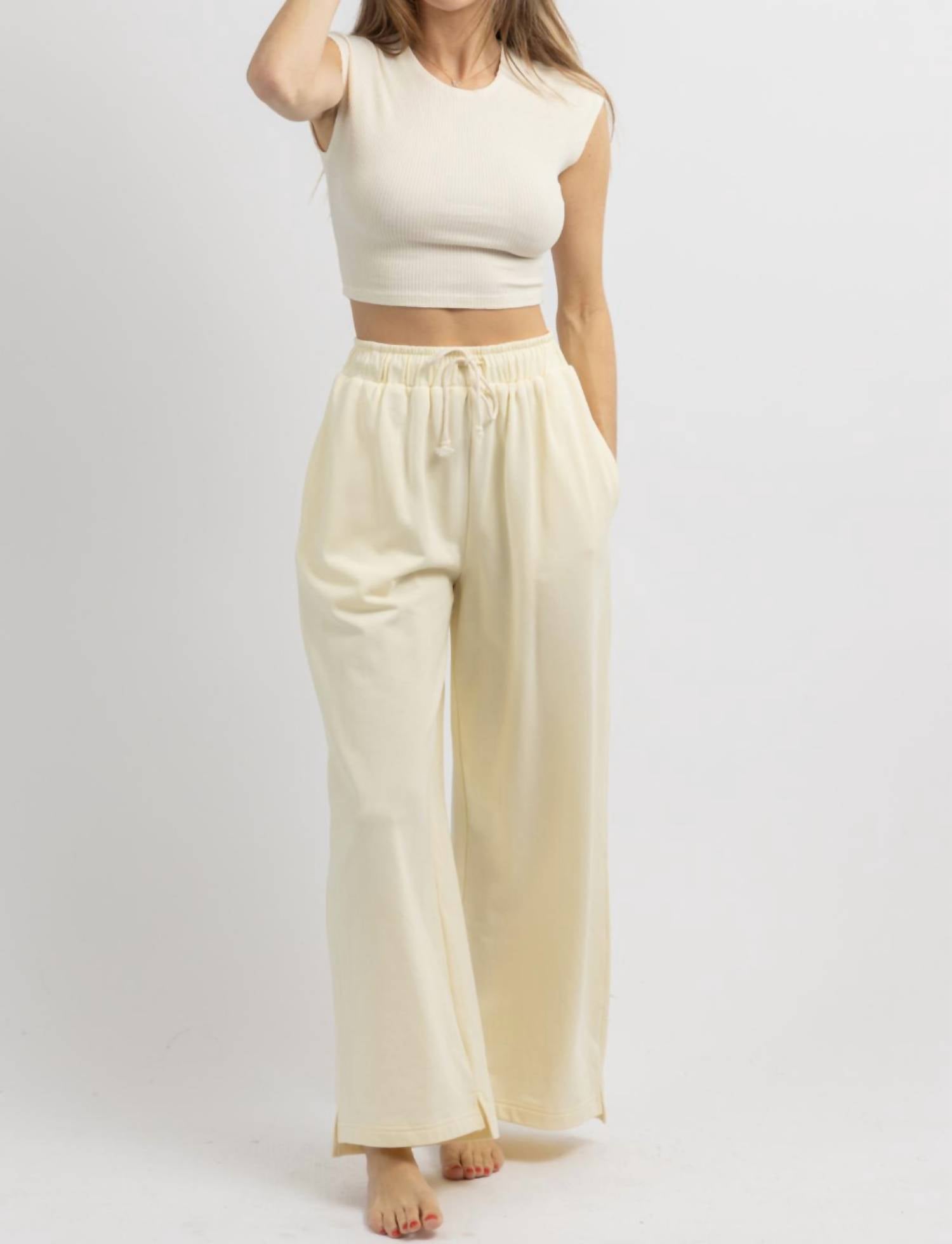 Papermoon - Cora Wide-leg Lounge Pant