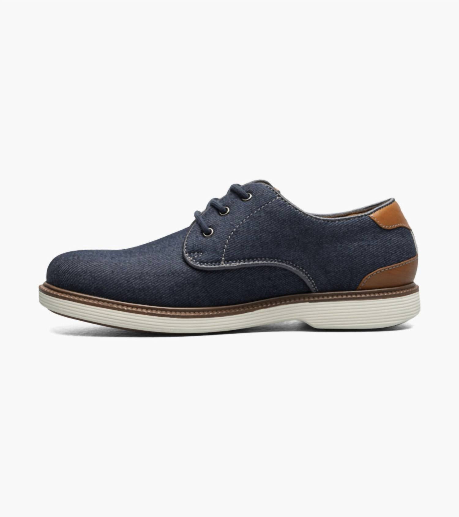 Florsheim - Junior Boys Canvas Plain Toe Oxford Shoes