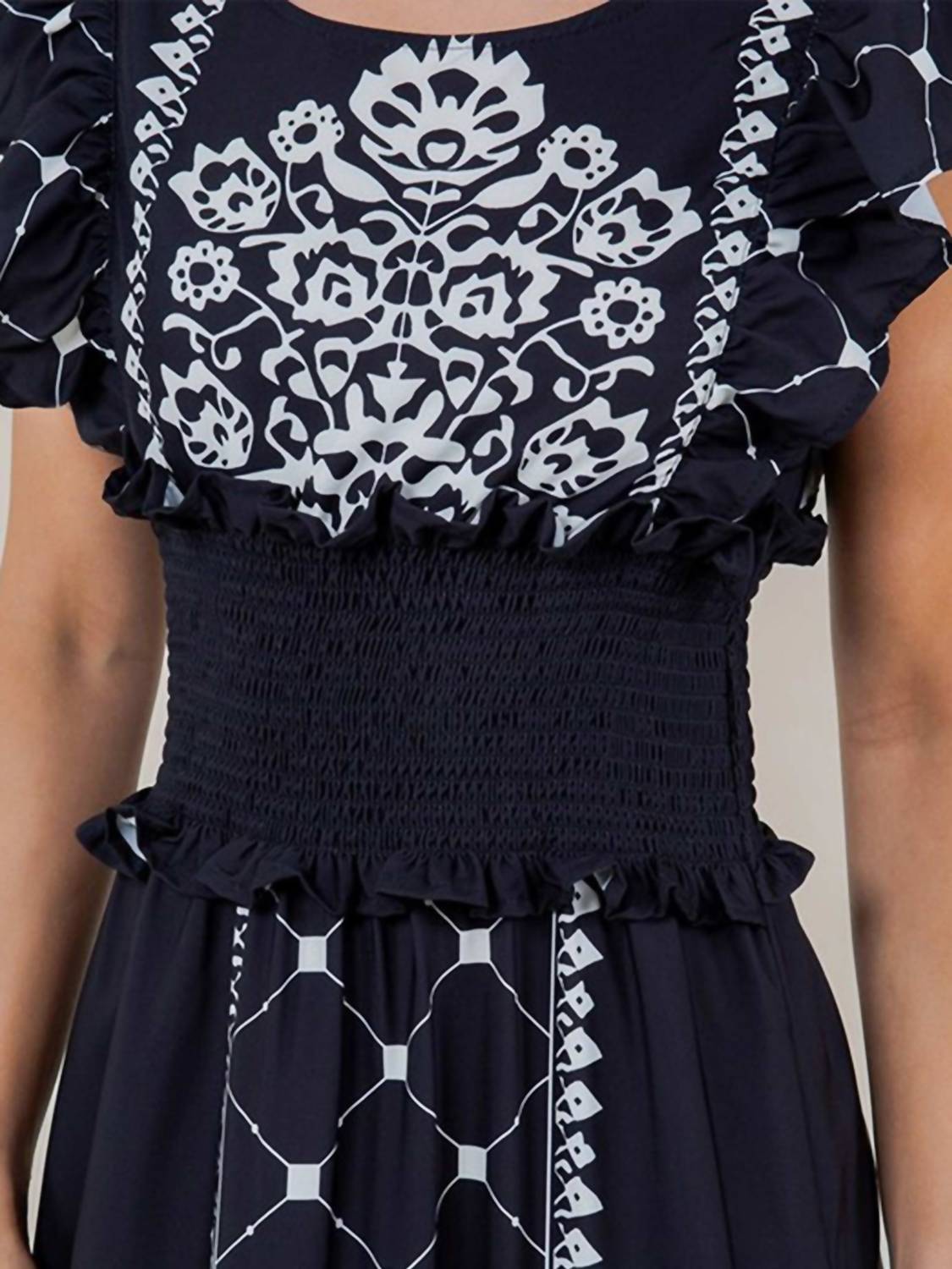 Sundayup - Ruffle Midi Dress
