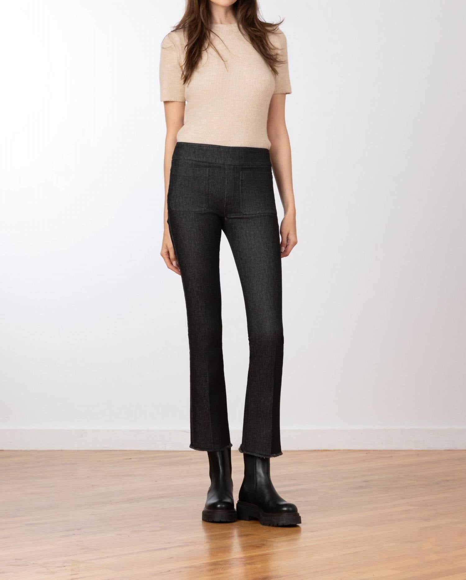 Avenue Montaigne - Stitch Denim Pants