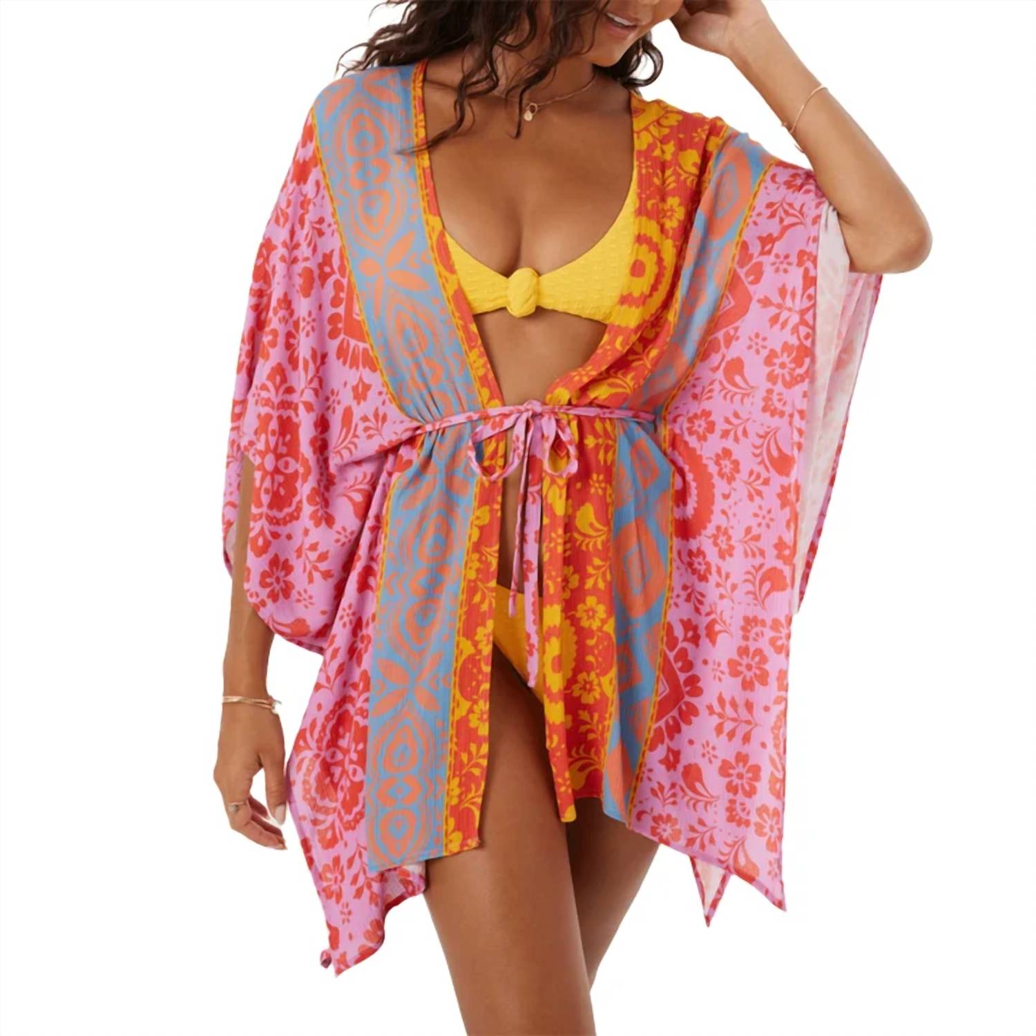 Roxy - Wanderer Kimono Cover-up Top